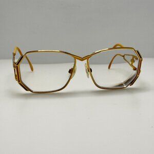 Cazal 225 Col97 013 Eyeglasses Eye Glasses Frames Gold Germany 58-13-135